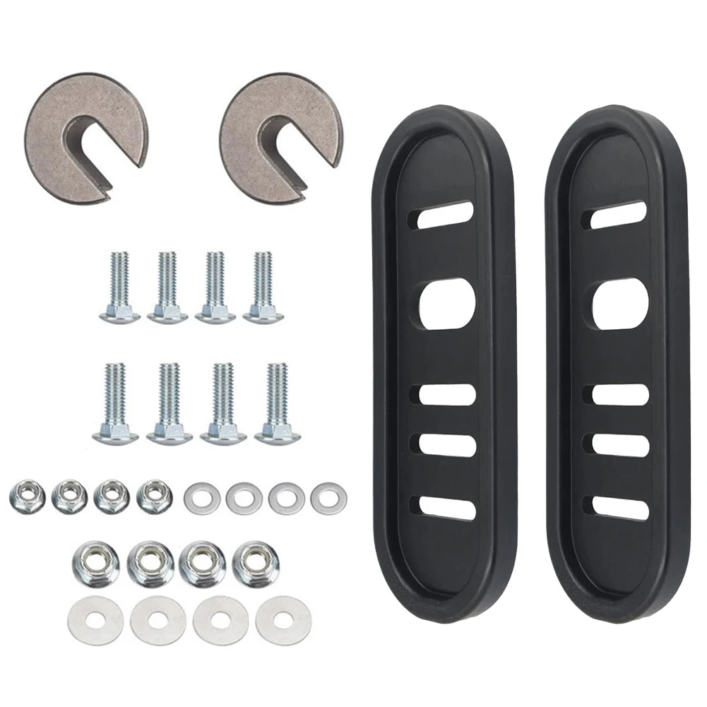 2 Set Polymer Slide Plates For Snow Removal Snow Blower Replacement