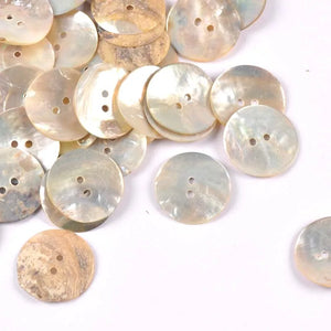 50Pcs Natural Mother Of Pearl Shell Decorative Buttons For Scrapbooking Sewing DIY Crafts Handwork Accessories Home Decoration