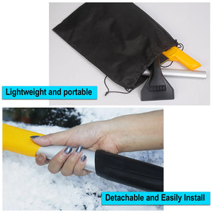 New Style Car EVA Snow Shovel Multifunctional Snow Shovel Long Rod Deicing Ice Sweep Tool Snow Removal Brush For Winter