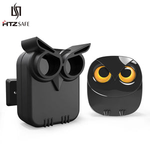 HTZSAFE Wireless Driveway Security Alarm Waterproof PIR Motion Detector Garage Welcome Burglar Alarm Secure System Patrol