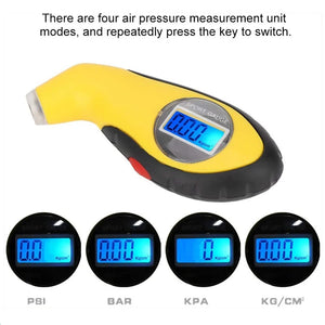 TG105 TG205 R-6802 High-precision Digital Car Tire Tyre Air Pressure Gauge Meter LCD Display Manometer Barometers for Car Truck