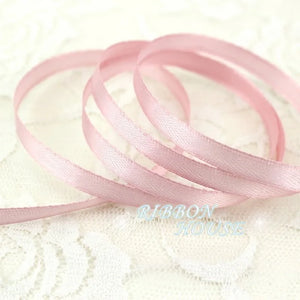 (25 yards/roll) Pink Meat Single Face Satin Ribbon Wholesale Gift Wrapping Christmas ribbons