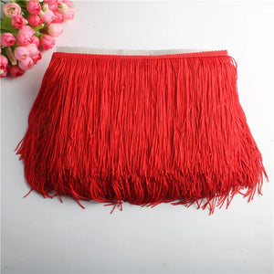 10 Yards 15cm Long Tassel Fringe Lace Trim Ribbon Tassels For Curtains Dresses Fringes For Sewing Trimmings Accessories Crafts