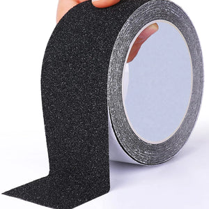 Black Anti Slip Traction Tape Outdoor Waterproof PVC Non Slip Tape Use on Walkways Stairs Ramps and Decks