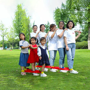 3/4/5/6 people outdoor children's sports toys games giant footstep team cooperation fun sports  indoor External team game props