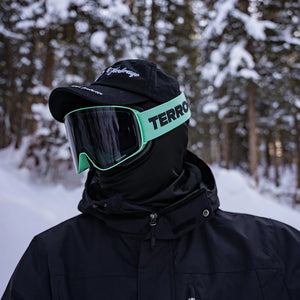 TERROR Magnetic ski glasse Men Double Layer Anti Fog Women  Goggles Removable Myopia Goggles Cylindrical Protective Snow Goggles