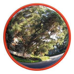 30cm/12'' Wide Angle Security Curved Convex Road Mirror Traffic Driveway Safety Ecoflow Tools Pllavero Inteligente