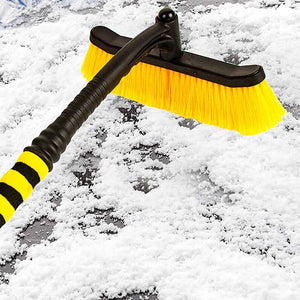 Car Snow Brush Extendable Cleaning Removal Shovel Scraper Winter Auto Brushes Windshield Deicer Remover Tools Wash Defroster