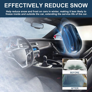 Electromagnetic Car Snow Removal Device Antifreeze Snow Removal Instrument Solar Car Snow Remover Defroster Windshield De Icer