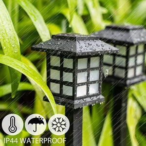 1/2/4/6/8/12Pcs Solar LED Pathway Lights Outdoor Waterproof Walkway Garden Decor Street Lamp for Landscape Yard Patio Driveway