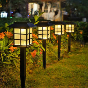 Solar Light LED Outdoor Pathway Light IP65 Waterproof Lawn Lights Garden Decor Patio Driveway Walkway Energy Lighting Solar Lamp