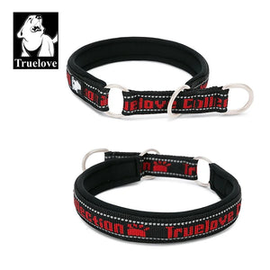 Truelove P-Chain Nylon Pet Collar Adjustable Reflective SBR Neoprene Pull-resistant Explosion-proof Dog and Cat Travel TLC5371