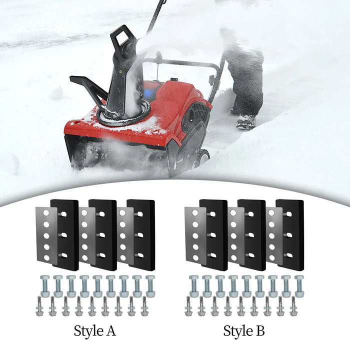 Snow Blower Replacement Parts 3 Rubber Paddles Snow Thrower Accessories