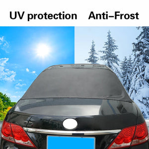 Universal Rear Window Snow Cover Ice Frost Snow Removal Winter Summer Windshield Automotive Covers Sun Snow Shade