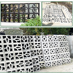 Garden Path Wall Tile Mold Non-slip Concrete Plastic Paving Mold Cement Antique Brick Mold Stone Paver Walkway Mold