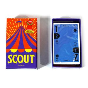 Scout Card Game Circus Scout Board Game 2-5 people