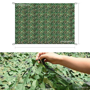 Military camouflage net pavilion camouflage net shade net garden decoration net green jungle white desert color 2x5m/3x4m/4x5m