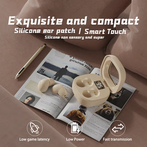 Wireless Headphones Bluetooth Headset Invisible Earbuds With Mic Noise Cancelling Earphone Suitable for people with small ears