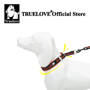 Truelove P-Chain Nylon Pet Collar Adjustable Reflective SBR Neoprene Pull-resistant Explosion-proof Dog and Cat Travel TLC5371