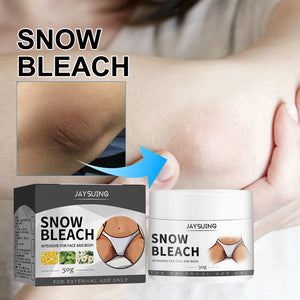 Underarm Whitening Cream Remove Dark Spot Armpit Knee Elbow Brightening Moisturizing Fade Melanin Dullness Snow Bleach Cream 50g