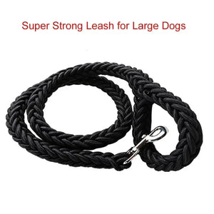 Nylon Dog Harness Leash For Medium Large Dogs Leads Pet Training Running Walking Safety Mountain Climb Dog Leashes Ropes supply