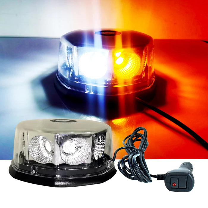 COB  Roof Top High Emergency Safety Warning Hazard Flashing LED Strobe police light Bar 12-24V Trucks Snow Plow Construction