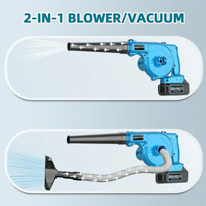 Electric Air Blower Portable Cordless Handheld Leaf Computer Dust Collector Snow Blowing Cleaner Tools For Makita 18V Battery