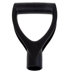 D-shaped steel shovel handle Black Plastic Replacement Accessories Snow Shovel Handle Garden Digging Raking Tools