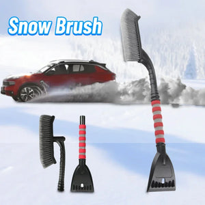 Car Snow Scraper Sweeping Shovel for Winter with EVA Foam Handle Auto Cleaning Brush Ice Scraper Remover Auto Windshield