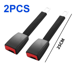 Car Seat Belt Extender Safety Seatbelt Extender Auto D Type With Safety Buckle 21-22mm Seatbelt For Pregnant Woman Fat People