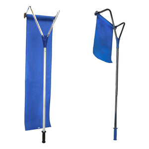 Roof Snow Rake -30 Degrees Telescopic Snows Removal System Cloth Adjustable Slip-proof Rod Roof Rake For Removing Snow