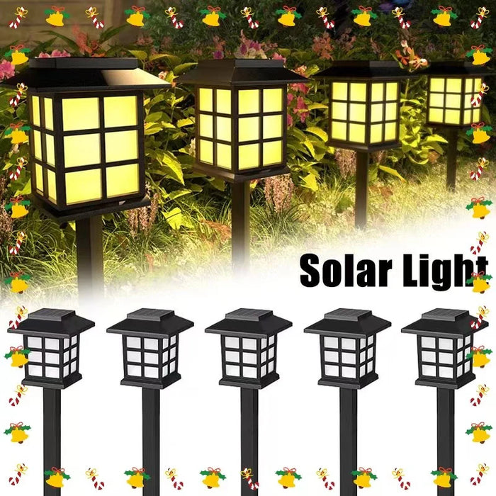 2/4/6/8/10/12Pcs Solar LED Pathway Lights Outdoor Waterproof Walkway Garden Decor Street Lamp for Landscape Yard Patio Driveway