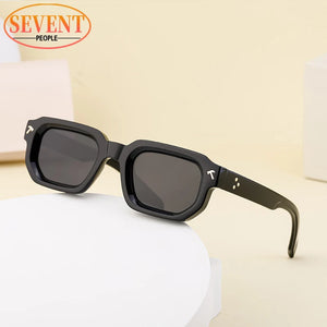 Polarized Square Sunglasses Men 2024 Luxury Brand Designer New Fashion Rectangle Sun Glasses For Women Driving Shades Eyewear