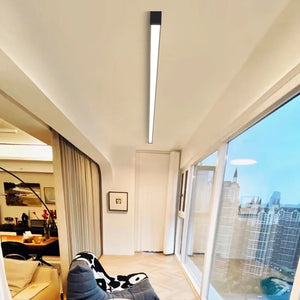 Long strip surface mounted ceiling lights simple walkway balcony bedroom dining room wall living room without main ceiling lamp