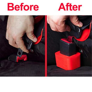 Car Seat Belt Extender Safety Seatbelt Extender Auto D Type With Safety Buckle 21-22mm Seatbelt For Pregnant Woman Fat People