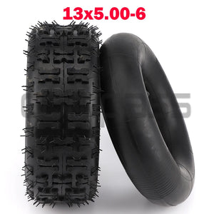 13X5.00-6 Inch Tire Snow Plow Tires Butterfly Flower Tires 13 * 5.00-6 Inch Beach Tires 5-6X13"