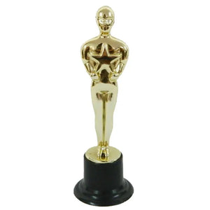 12Pcs Oscar Statuette Mold Reward the Winners Magnificent Trophies in Ceremonies