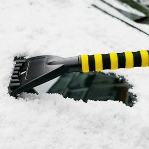 Car Snow Scraper Sweeping Shovel for Winter with EVA Foam Handle Auto Cleaning Brush Ice Scraper Remover Auto Windshield