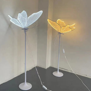 Wedding Floor Light Butterflies LED Lace Lamp Romantic Creative Hanging Butterfly Lamps Road Load Walkway on Party Stage Lights.