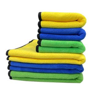 Quick-drying Dog and Cat Towels Soft Fiber Towels Absorbent Bath Towel Pet Bathrobe Convenient Cleaning Towel Dog Accessories