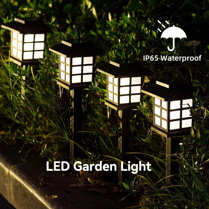 Solar Light LED Outdoor Pathway Light IP65 Waterproof Lawn Lights Garden Decor Patio Driveway Walkway Energy Lighting Solar Lamp