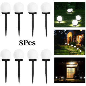 LED Solar Garden Light Outdoor Lawn Lights Pathway Waterproof Landscape Lamp Solar Lamp for Home Yard Driveway Patio Lighting