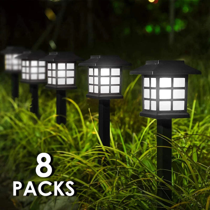 LED Solar Pathway Lamp Waterproof Outdoor Lawn Light Garden Patio Decor Landscape Energy Lighting forWalkway Yard Led Solar Lamp