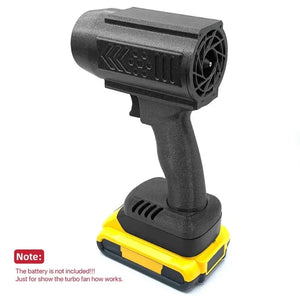 Powerful Rotary Car Wash Air Gun Turbo Jet Fan Electric Blowers Handheld violent fan Snow Removal Air Dryer for Makita Dewalt