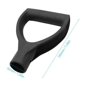 Snow Scoop Handle D Shaped Grip For Snow Shovel Scoop Portable Replacement Snow Shovel D Grip Handle For Digging Raking Tools