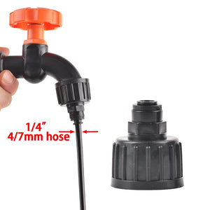 4/7mm Garden Irrigation Nozzle Adjustable Dripper Sprinkler Emitter Micro Drip Balcony Yard Greenhouse Watering Dripper