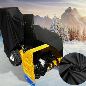 Snow Blower Accessories All-Weather Heavy-Duty Fabric Snowblower Cover Waterproof Cover Will Protect Your Snow Blower from Rain