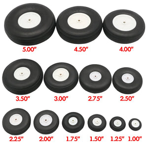 2pcs/lot High Elastic Rubber Wheel for Rc Fixed-wing Airplane(diameter 25/32/45/50/55/64/70/76MM ) can for DIY Robot Tires