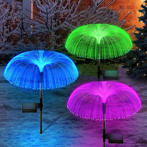 Solar Pathway Lights Outdoor Garden Jellyfish Decor Lawn Lights Solar Power Waterproof Yard Walkway Patio Decor Flowers Lamp