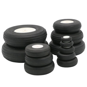 2pcs/lot High Elastic Rubber Wheel for Rc Fixed-wing Airplane(diameter 25/32/45/50/55/64/70/76MM ) can for DIY Robot Tires